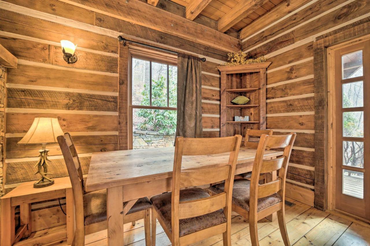 Luxury Cabin Rental In Franklin With Private Hot Tub Extérieur photo