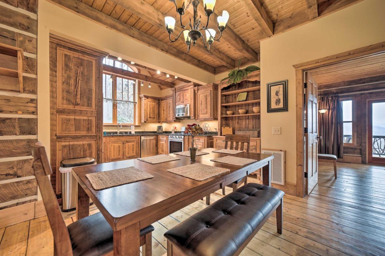 Luxury Cabin Rental In Franklin With Private Hot Tub Extérieur photo