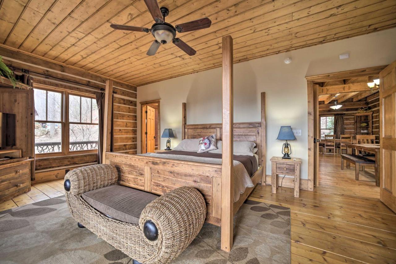 Luxury Cabin Rental In Franklin With Private Hot Tub Extérieur photo