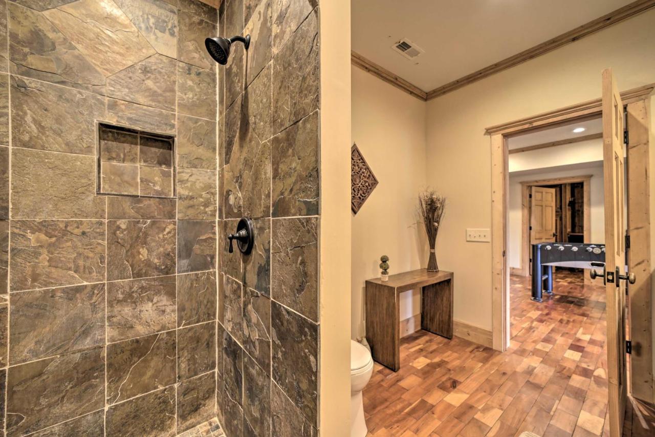 Luxury Cabin Rental In Franklin With Private Hot Tub Extérieur photo