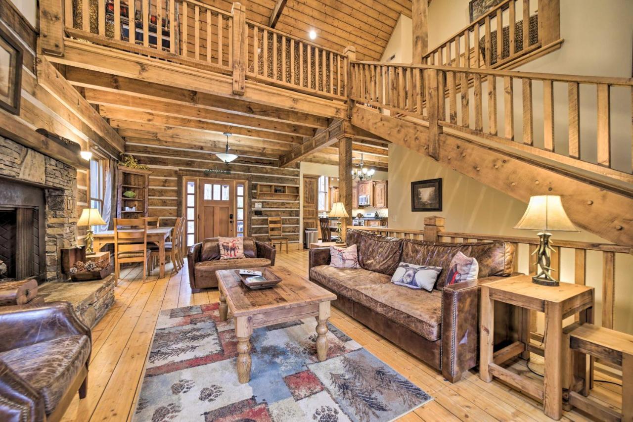 Luxury Cabin Rental In Franklin With Private Hot Tub Extérieur photo