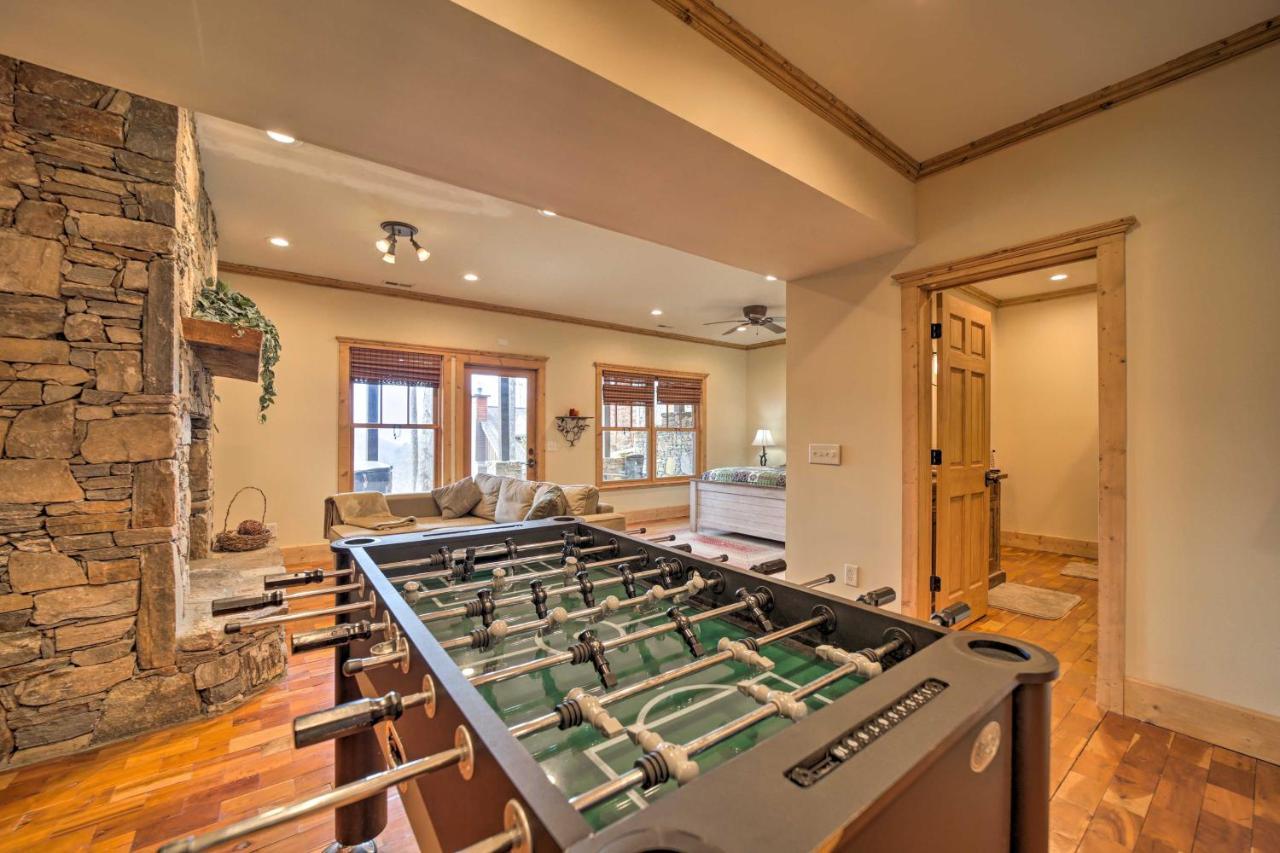 Luxury Cabin Rental In Franklin With Private Hot Tub Extérieur photo
